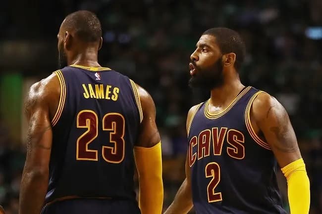 LeBron James Kyrie Irving