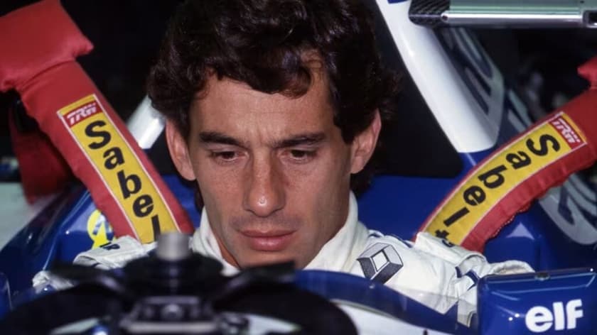 Veja todos os destaques dos títulos de Ayrton Senna (Foto: Acervo Lance!)