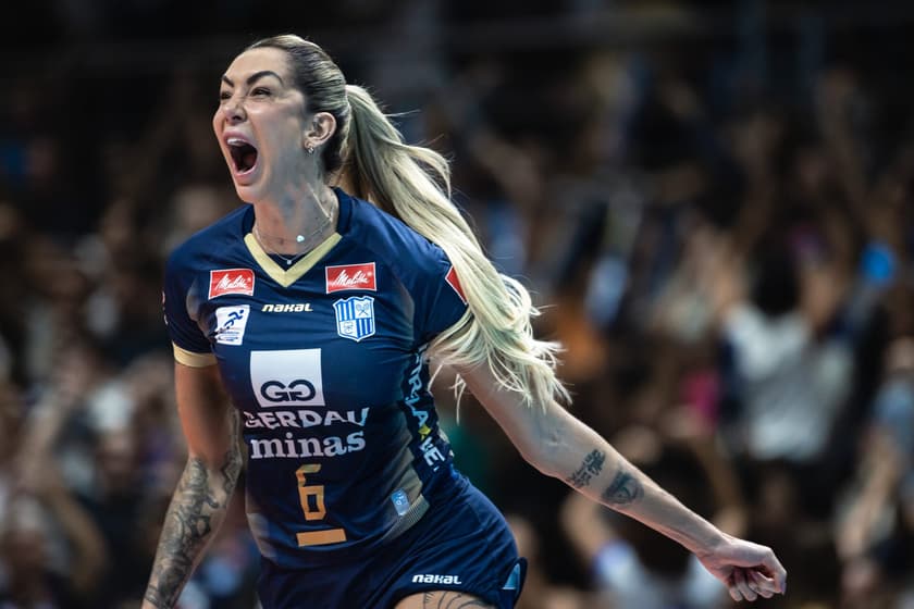 Thaisa Daher na Superliga Feminina de Vôlei 24/25 (Foto: Foto: Hedgard Moraes/Minas Tênis Clube)