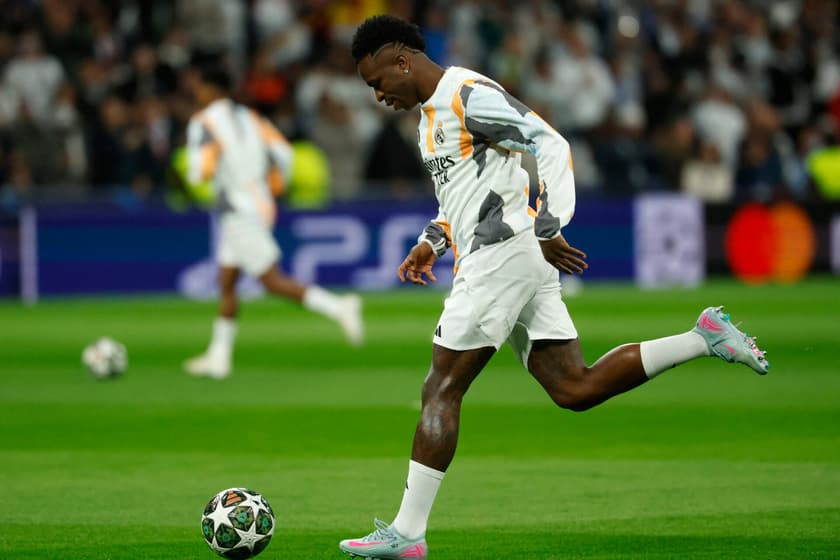 Vinicius Junior em Real x Arsenal