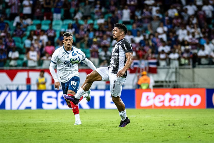 Partida entre Bahia e Ceará, pelo Brasileirão 2025 (Foto: Gabriel Silva/Ceará SC)