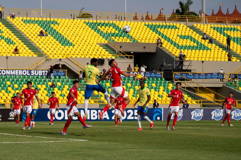 Brasil x Chile sub17