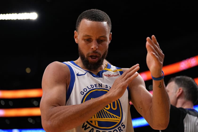 Curry tem sofrido com lesões na temporada da NBA