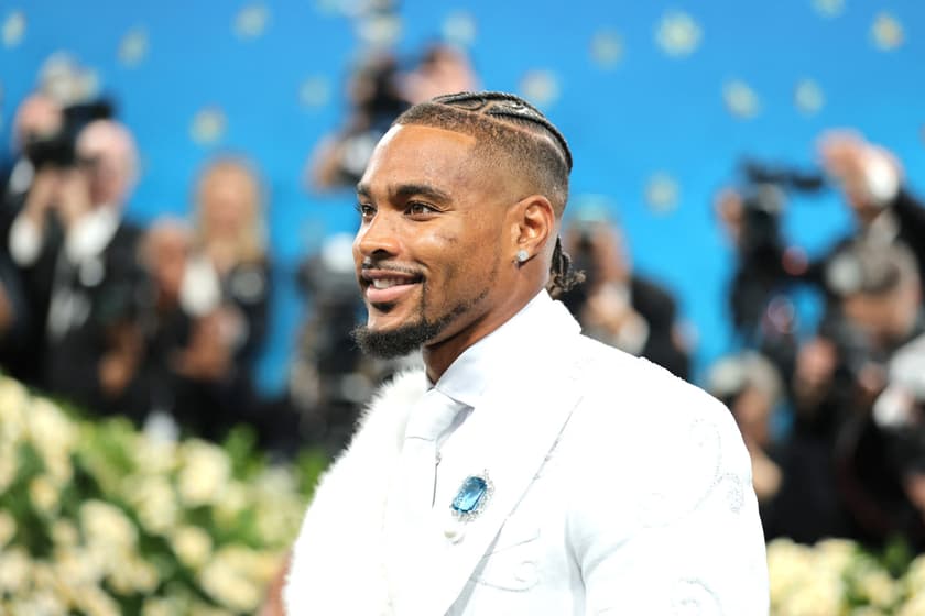 Jonathan Owens é namorado de Simone Biles (Foto: Dia Dipasupil/Getty Images/AFP)