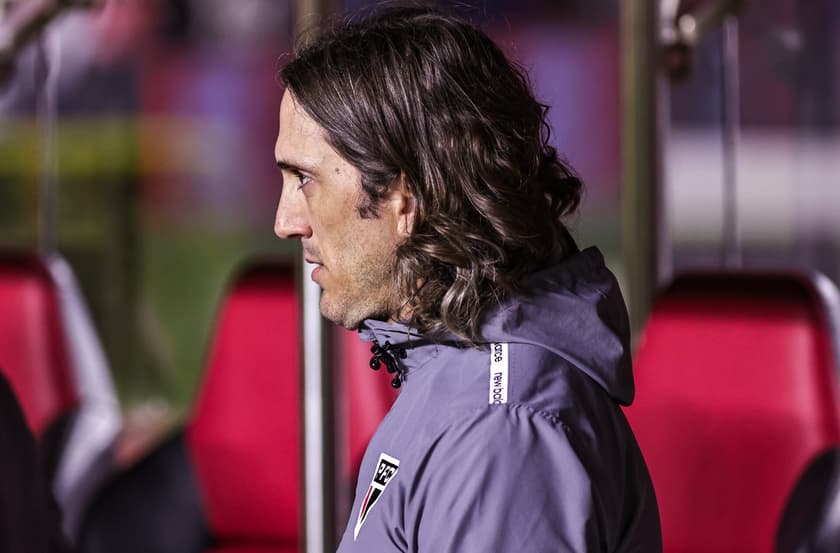 Treinador falou após empate do Tricolor (Foto: Fabio Giannelli/AGIF)