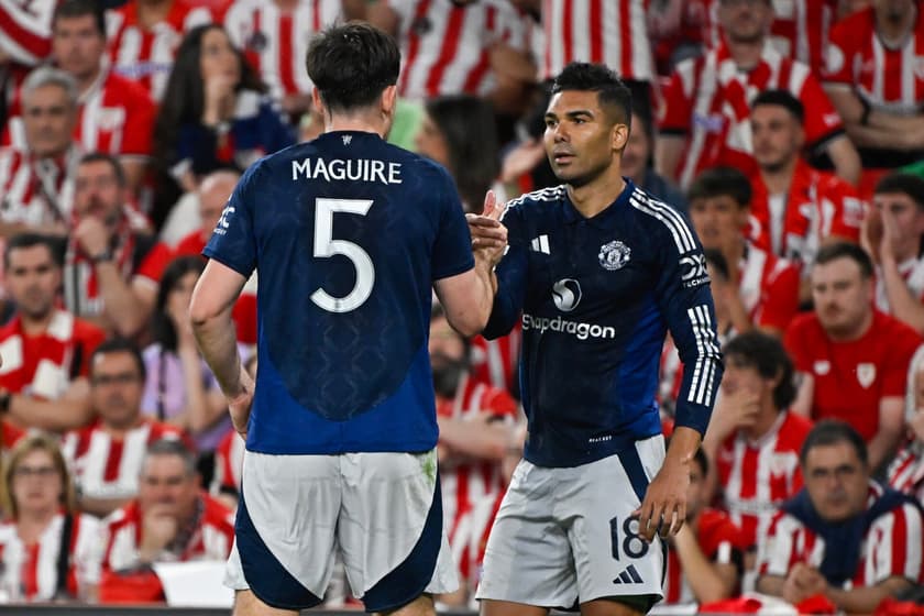 Casemiro - Athletic Bilbao x Manchester United - Europa League