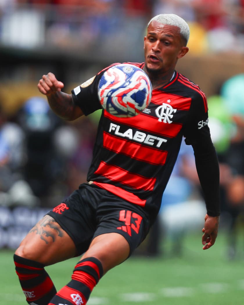 Mercado da Bola: a Roma fez uma proposta pelo lateral-direito Wesley, do Flamengo (Foto: Gilvan de Souza/Flamengo)