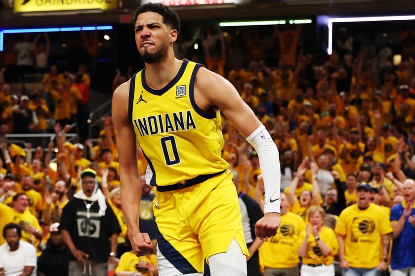 Tyrese Haliburton em ação pelo Indiana Pacers na NBA (Foto: Reprodução/AFP)
