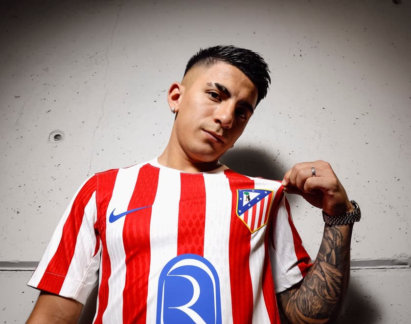 Atlético de Madrid anuncia Thiago Almada, ex-Botafogo e Lyon (Foto: Divulgação/Atlético de Madrid)