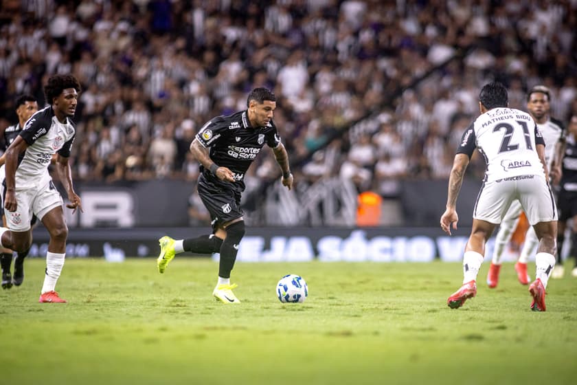 Partida entre Ceará e Corinthians, pelo Brasileirão (Foto: Stephan Eilert/Ceará SC)