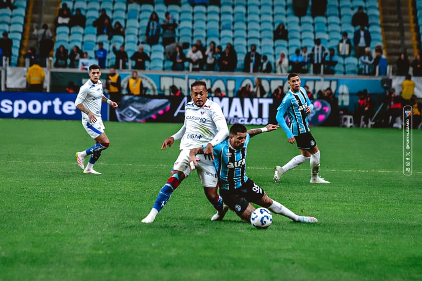 Partida entre Grêmio e Fortaleza, pelo Brasileirão (Foto: Matheus Amorim/Fortaleza EC)
