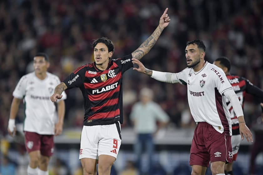 Pedro decidiu para o Flamengo diante do Fluminense