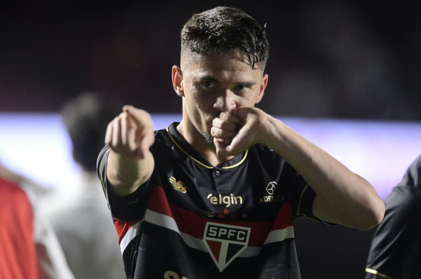 Pablo Maia destacou confiança de Crespo e sonho de Libertadores (Foto: Alan Morici/AGIF)