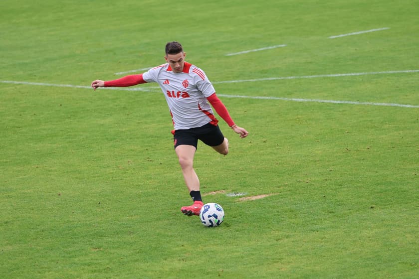 Rafael Borré, atacante do Internacional