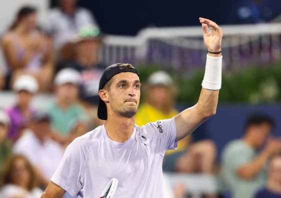 O francês Terence Atmane, algoz de João Fonseca em Cincinnati (Divulgação)