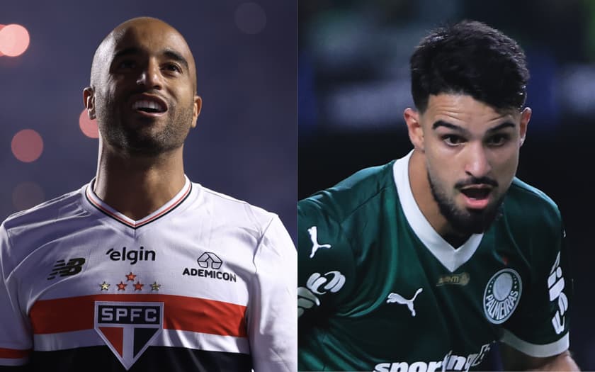 palmeiras e são paulo na libertadores coluna do tironi (Fotos: Marcello Zambrana/AGIF; Ettore Chiereguini/AGIF)