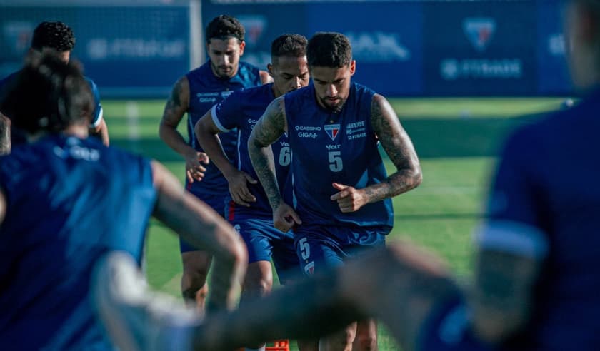 Treino do Fortaleza (Foto: Mateus Lotif/Fortaleza EC)