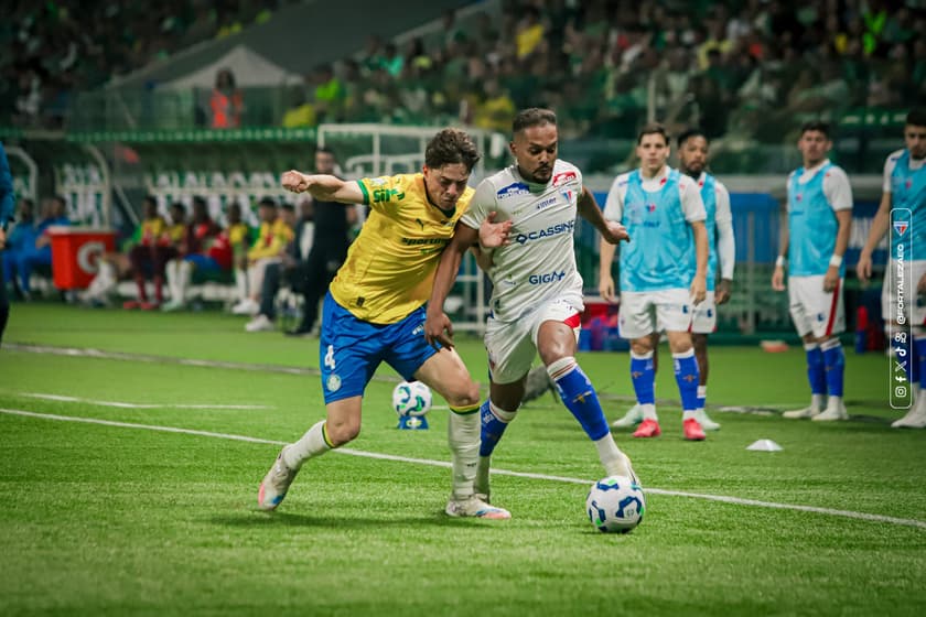 Partida entre Palmeiras e Fortaleza, pelo Brasileirão (Mateus Lotif/Fortaleza EC)