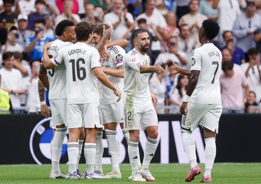 O Real Madrid visita o Levante nesta terça-feira em jogo válido por La Liga (Foto: Oscar DEL POZO / AFP)