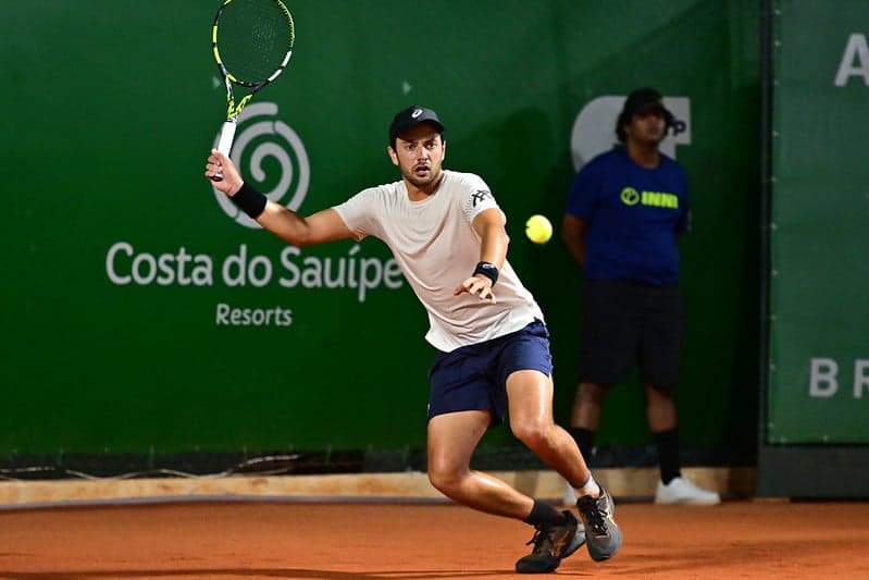 Matheus Pucinelli é um dos brasileiros que entram em quadra nesta quarta (Foto João Pires/Fotojump)
