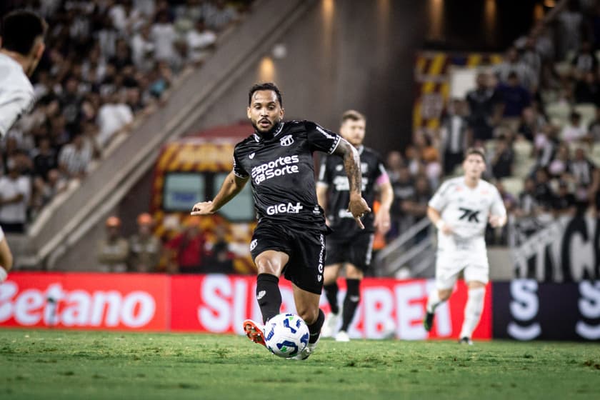 Partida entre Ceará e Santos, pelo Brasileirão (Foto: Gabriel Silva/Ceará SC)