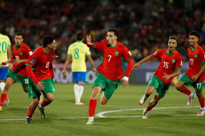 O Marrocos é uma das sensações do Mundial Sub-20 (Foto: Raul BRAVO/AFP)