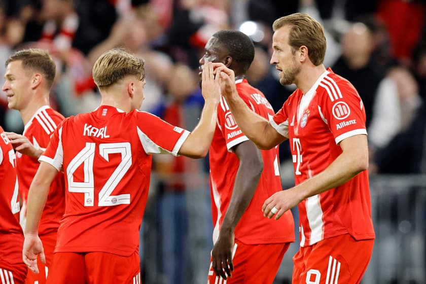 O Bayern de Munique entra em campo na Copa da Alemanha para enfrentar o Koln (Foto: Alexandra BEIER / AFP)