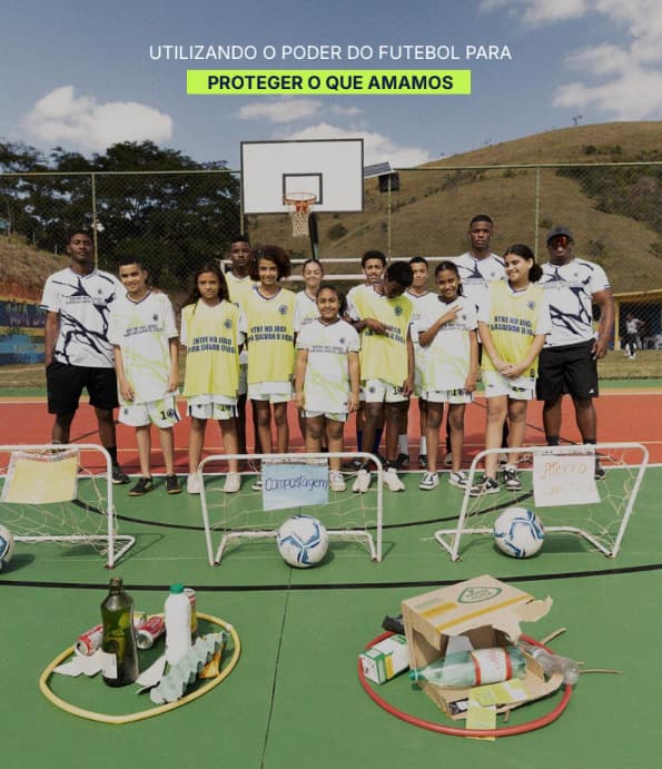 Terra FC sediou evento beneficente em Laranjeiras, na sede do Fluminense (Foto: Divulgação)