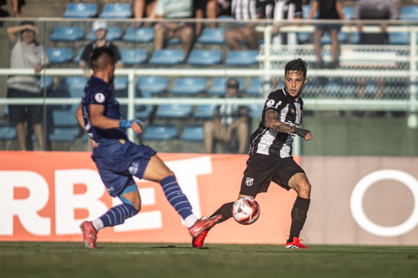 Partida entre Ceará e Iguatu, pelo Campeonato Cearense (Foto: Gabriel Silva/Ceará SC)