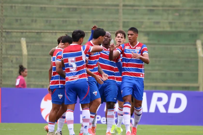Partida entre Fortaleza e Centro Olímpico, pela Copinha 2026 (Foto: Agência NaCaraDoGol/Fortaleza EC)