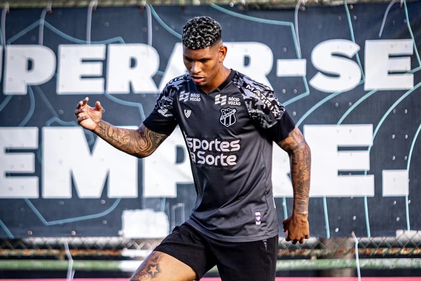Marcos Victor atuou pelo Ceará em 2025 (Foto: Gabriel Silva/Ceará SC)