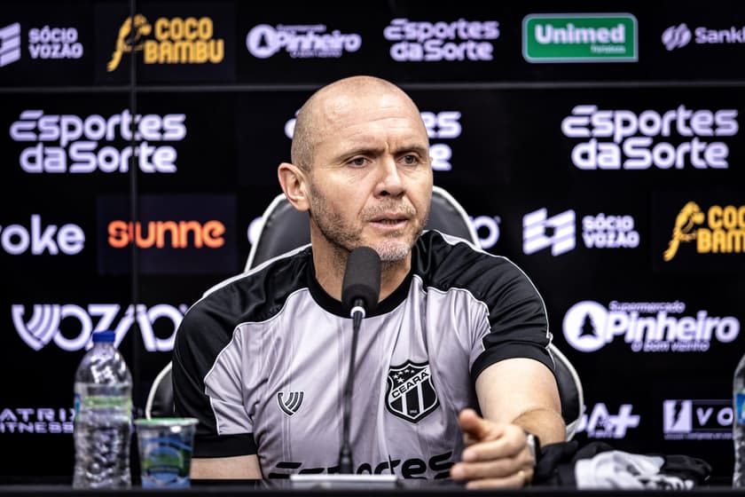 Mozart, técnico do Ceará (Foto: Gabriel Silva/Ceará SC)