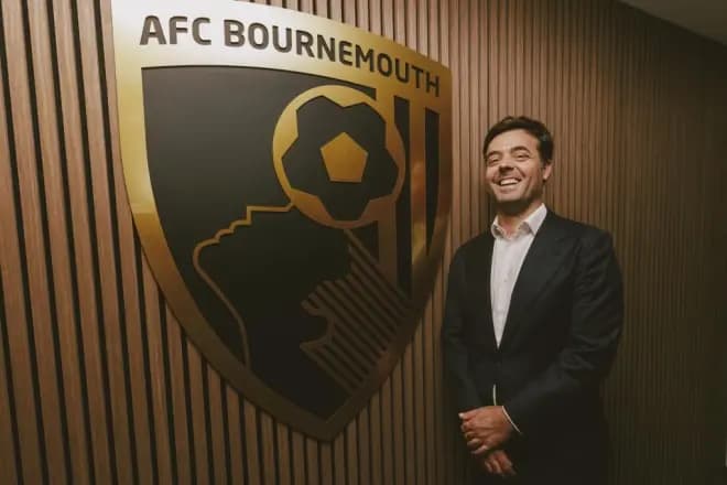 Tiago Pinto é diretor de operações do Bournemouth (Foto: Reprodução/Bournemouth)