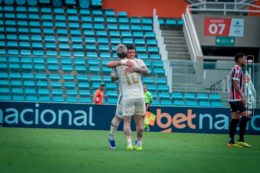 Partida entre Ferroviário e Fortaleza, pelo Campeonato Cearense (Foto: Leonardo Moreira/Fortaleza EC)