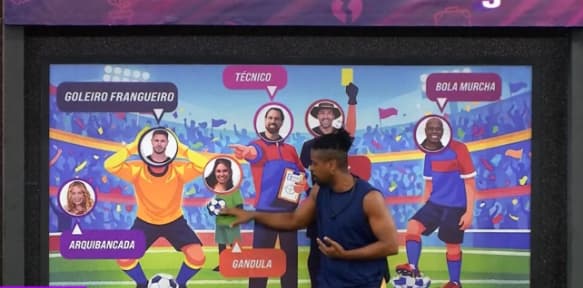 Edílson Capetinha perde paciência em Jogo da discórdia do BBB 26 (Foto: Reprodução)