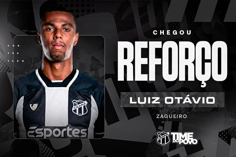Luiz Otávio é o novo zagueiro do Ceará (Foto: divulgação/Ceará SC)