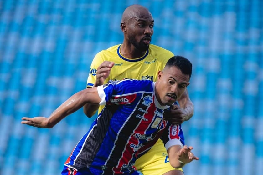 Partida entre Maranhão e IAPE, pelo Campeonato Maranhense (Foto: Iury Oliveira)