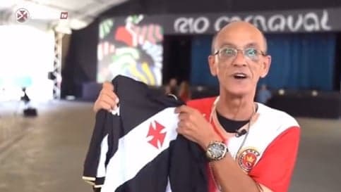 Mestre Ciça é torcedor do Vasco e levou clube à Avenida Marques de Sapucaí duas vezes (Foto: Reprodução)