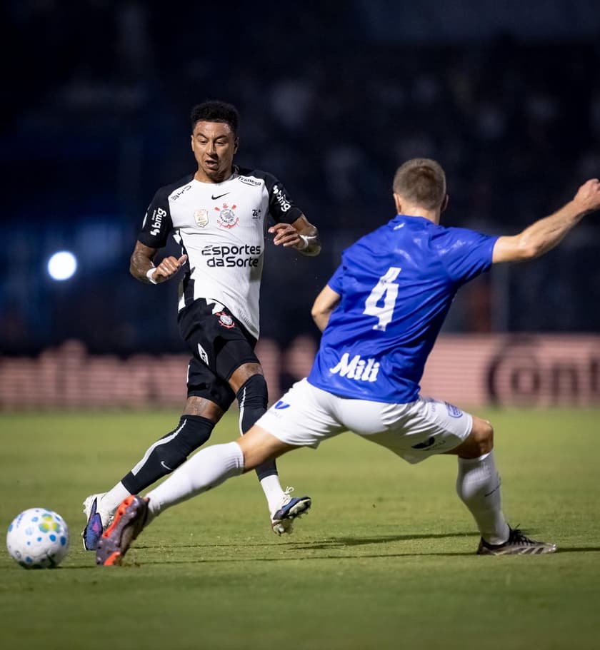 Lingard marcou seu primeiro gol pelo Corinthians na partida contra o Barra pela Copa do Brasil (Foto: Rodrigo Coca / Corinthians)