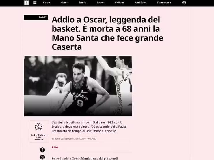 <strong>La Gazzetta dello Sport (Itália)</strong>