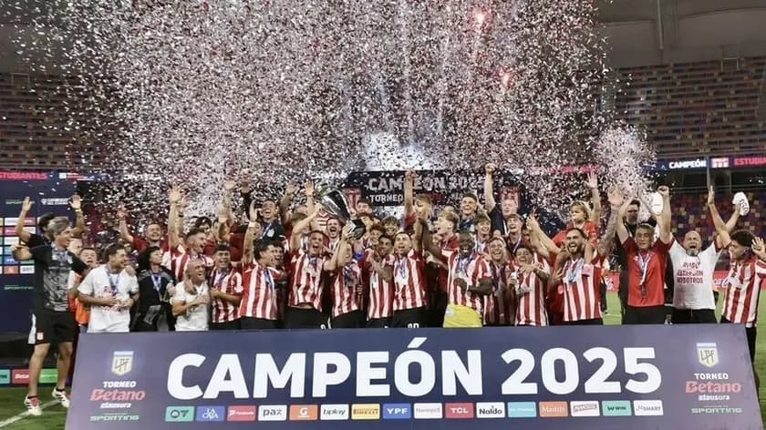Estudiantes faturou R$ 2,7 milhões, menos da metade da premiação conquistada por Ana Paula no BBB (Foto: Estudiantes/Divulgação)