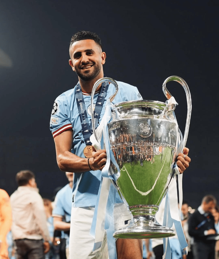 Riyad Mahrez Champions League (Foto: Divulgação/Instagram)