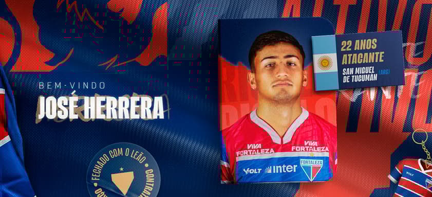 José Maria Herrera é o novo reforço do Fortaleza (Foto: divulgação/Fortaleza EC)