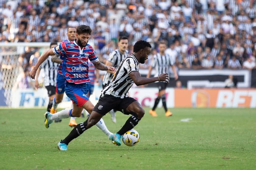 Partida entre Ceará e Fortaleza, pelo Brasileirão de 2022 (Foto: Felipe Santos/Ceará SC)