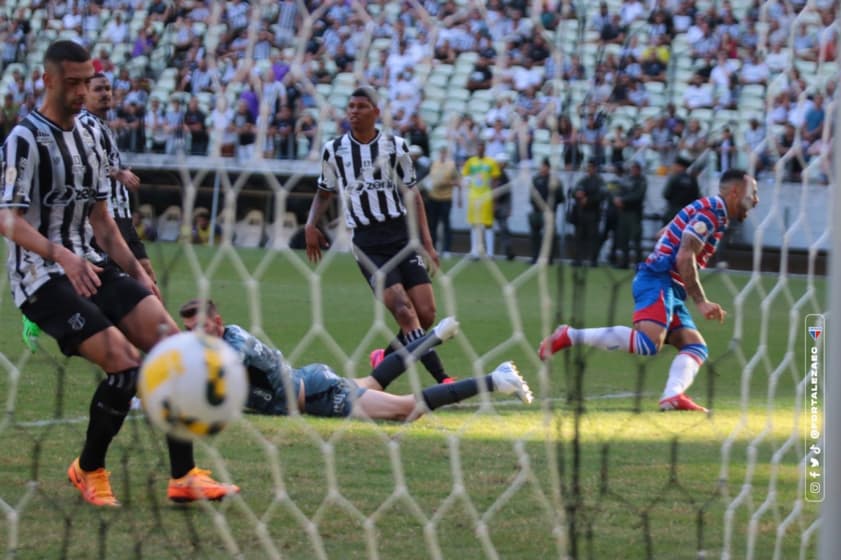 Partida entre Ceará e Fortaleza, pelo Brasileirão de 2022 (Foto: Mateus Lotif/Fortaleza EC)