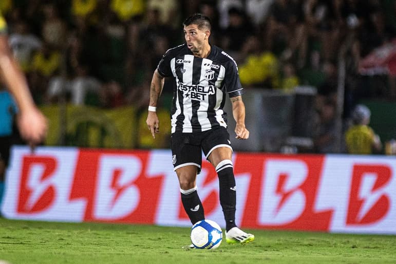 Partida entre Mirassol e Ceará, pela Série B (Foto: Gabriel Silva/Ceará SC)