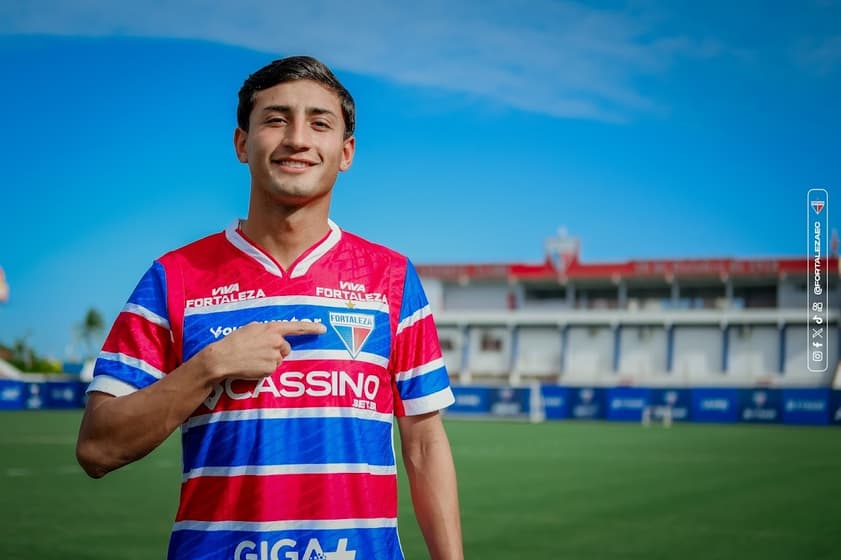 José Herrera, novo reforço do Fortaleza (Foto: Mateus Lotif/Fortaleza EC)