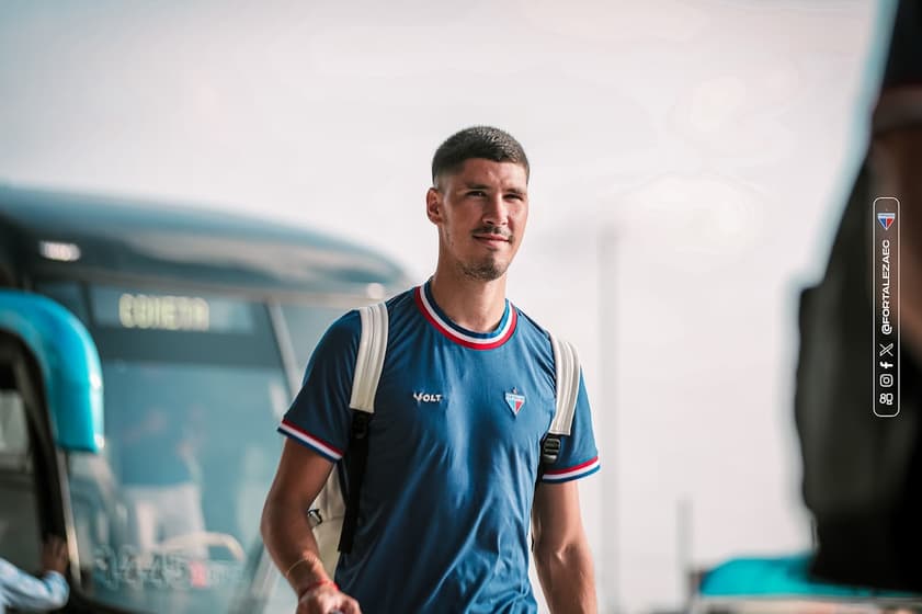 Tomás Cardona, zagueiro que pertence ao Fortaleza (Foto: Leonardo Moreira/Fortaleza EC)