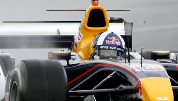 Carro da Oracle Red Bull Racing em ação (Foto: Reprodução/RedBullRacing)