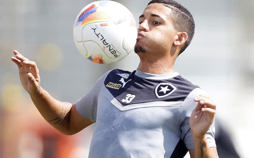 Diego - Treino do Botafogo
